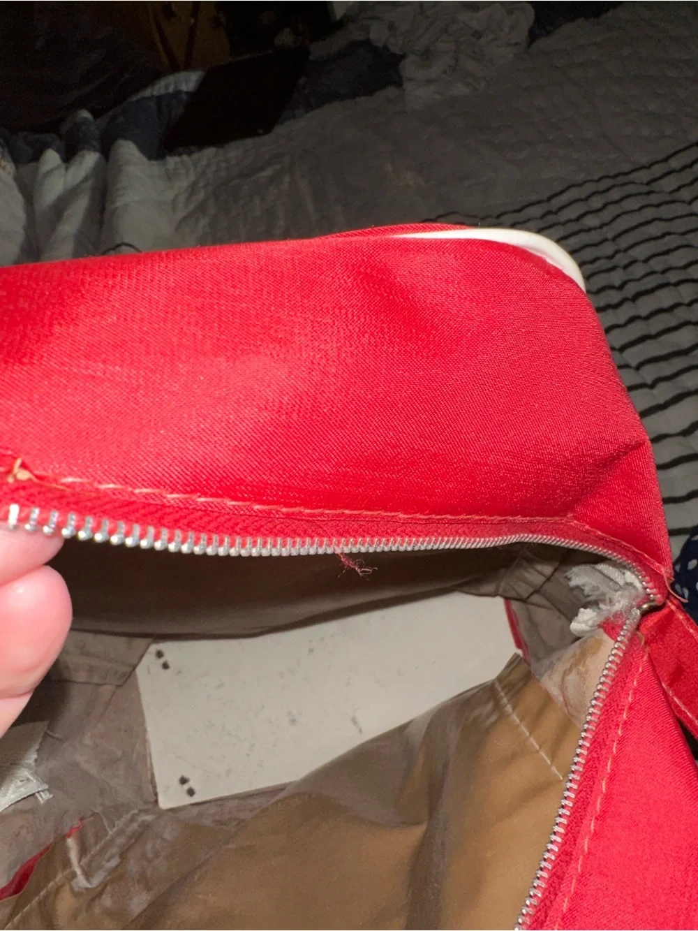 TWA Red Vintage Shoulder Bag Retro Air Travel